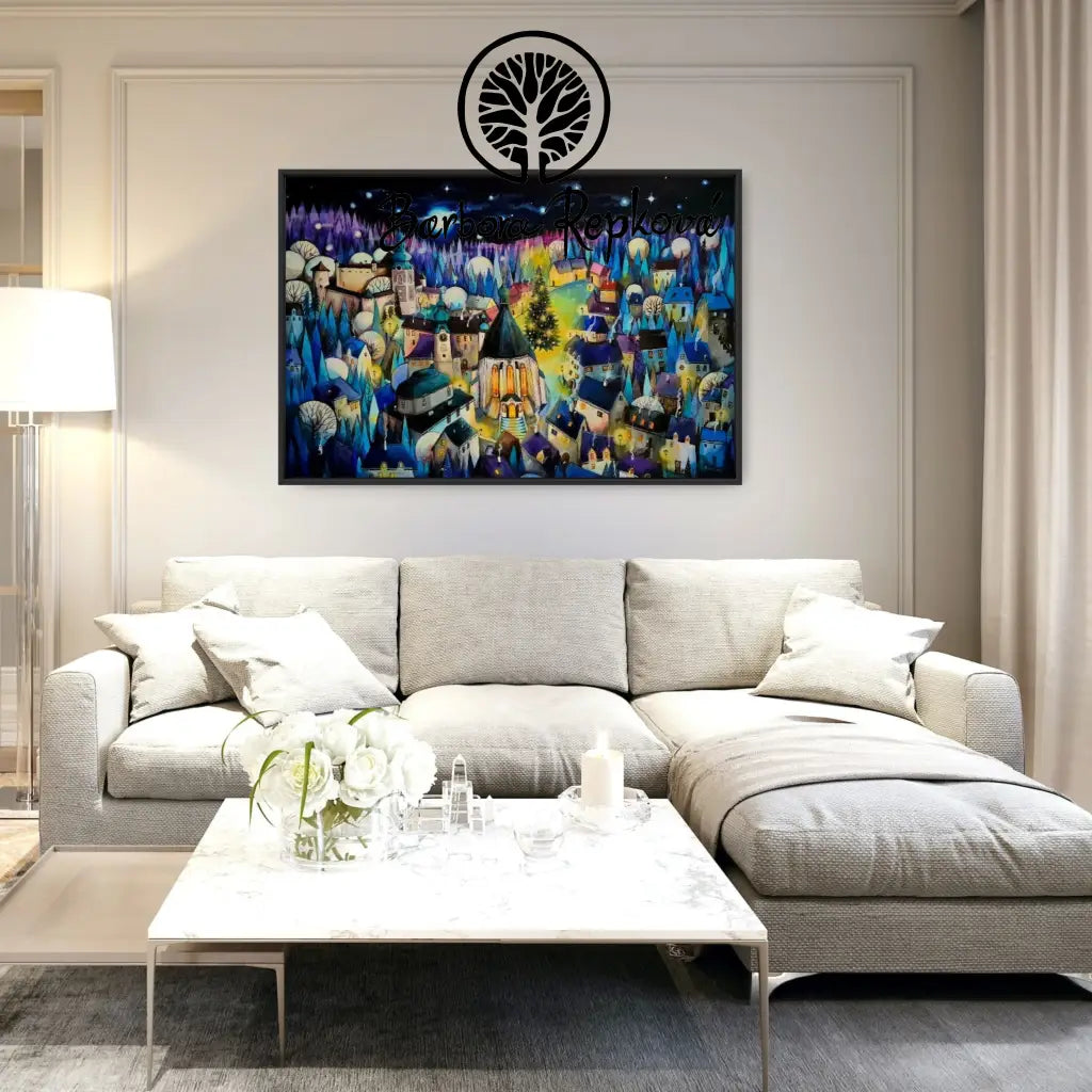 Magické Vianoce - Banská Štiavnica Painting