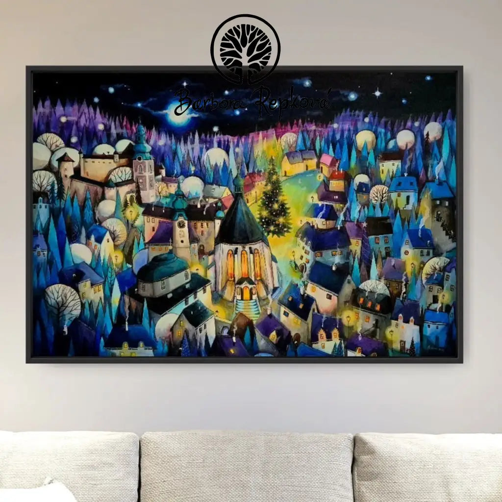 Magické Vianoce - Banská Štiavnica Painting