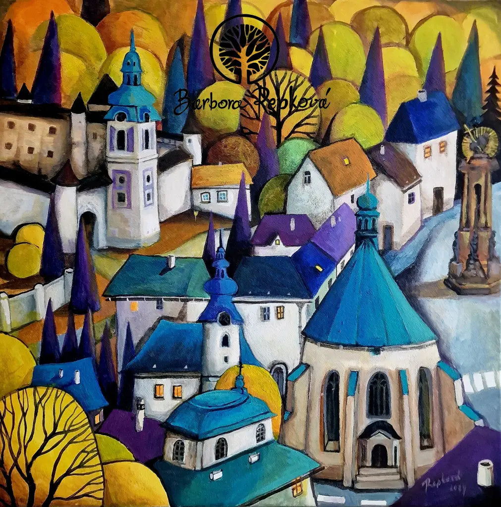 Banská Štiavnica Ii Painting