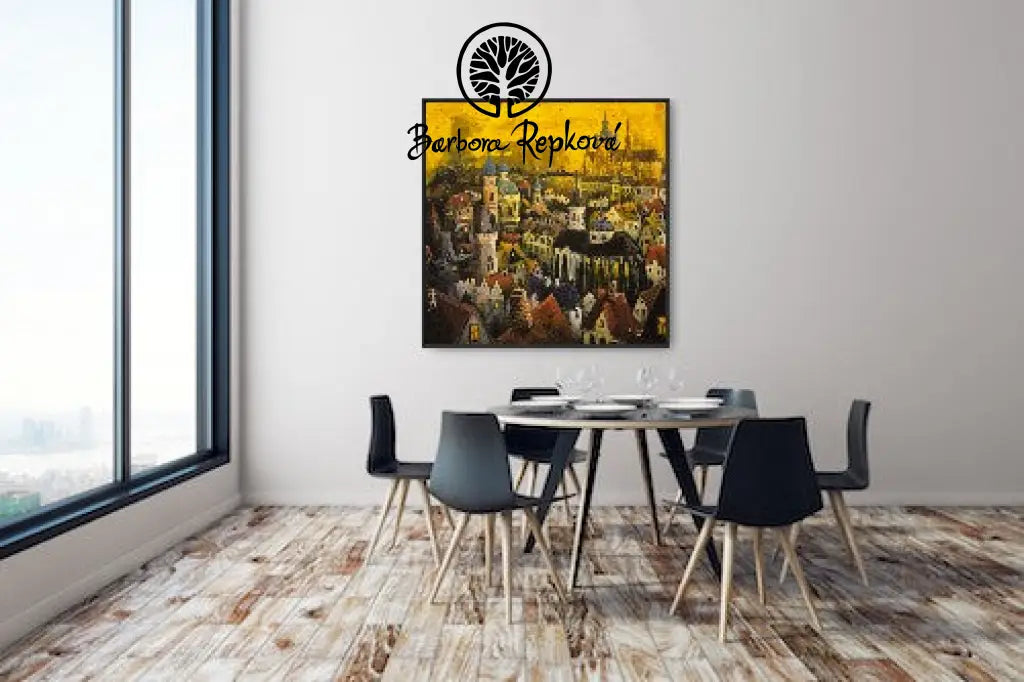 Praha v objatí súmraku