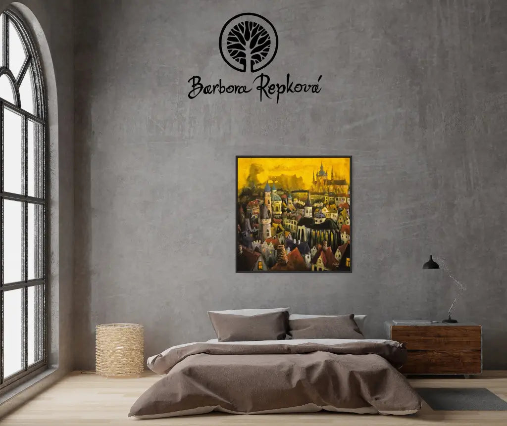 Praha v objatí súmraku