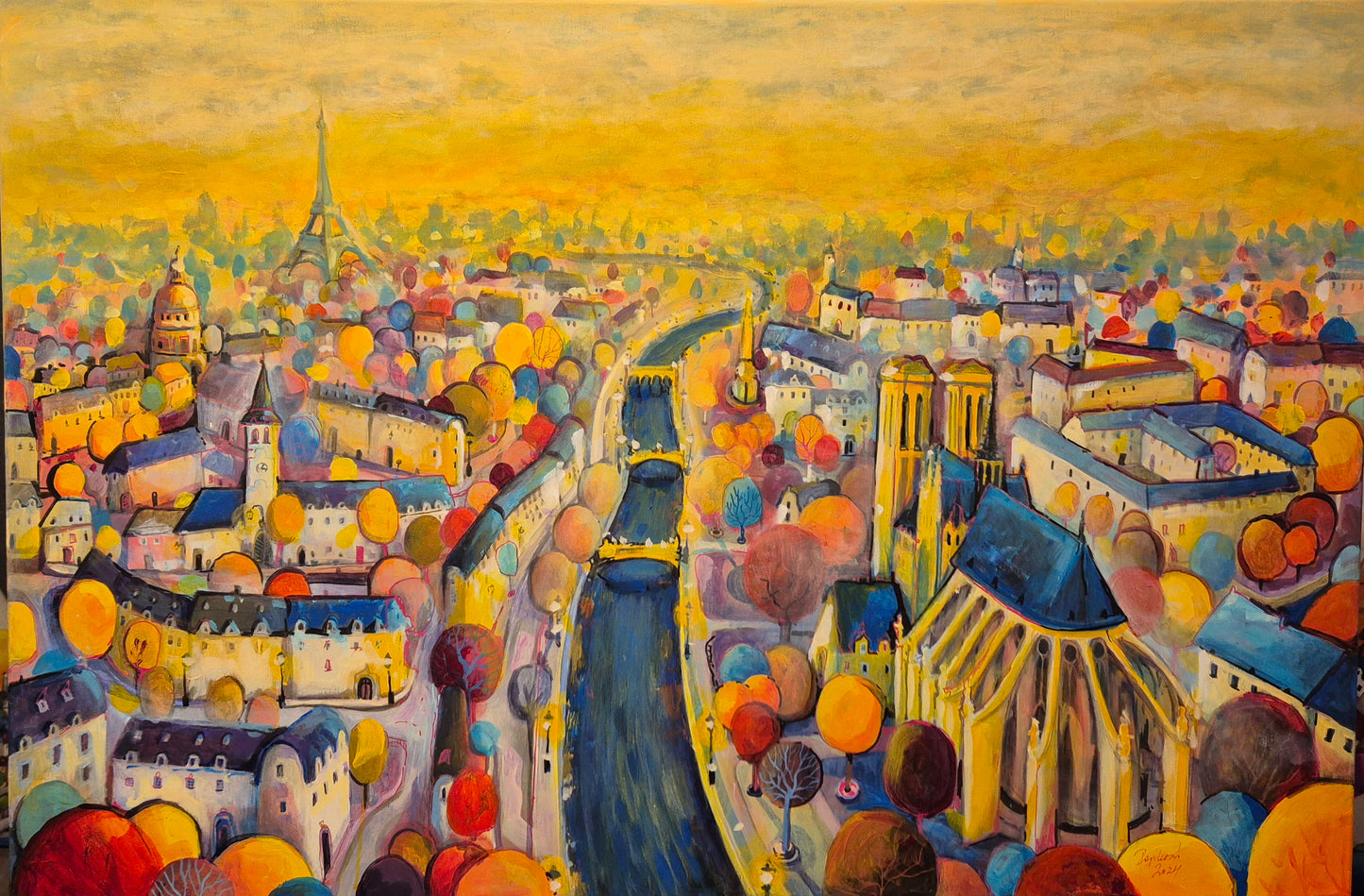 Paríž - slnečný