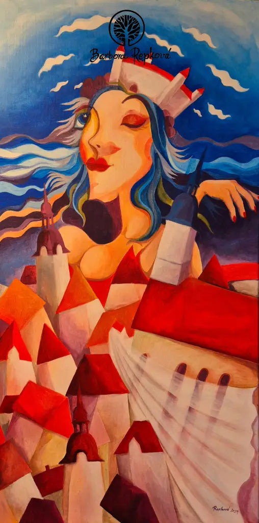 Ženy v meste - Nevesta painting